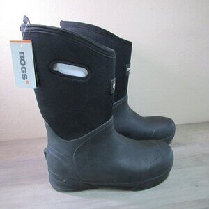 Bogs Men's 15 Bozeman Tall Waterproof Insulated Rain Mud Boots Black
